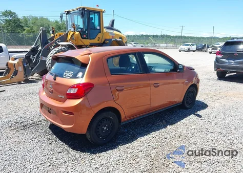 2017 Mitsubishi Mirage Es из США, поврежденный, VIN ML32A3HJXHH020003